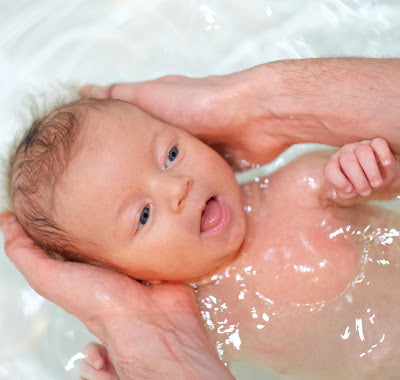 Bathing the baby, when and how