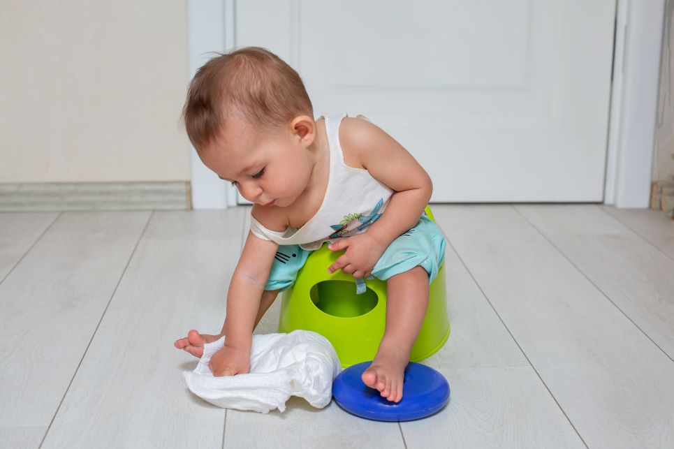 Toilet Training the Baby-Herby Angel