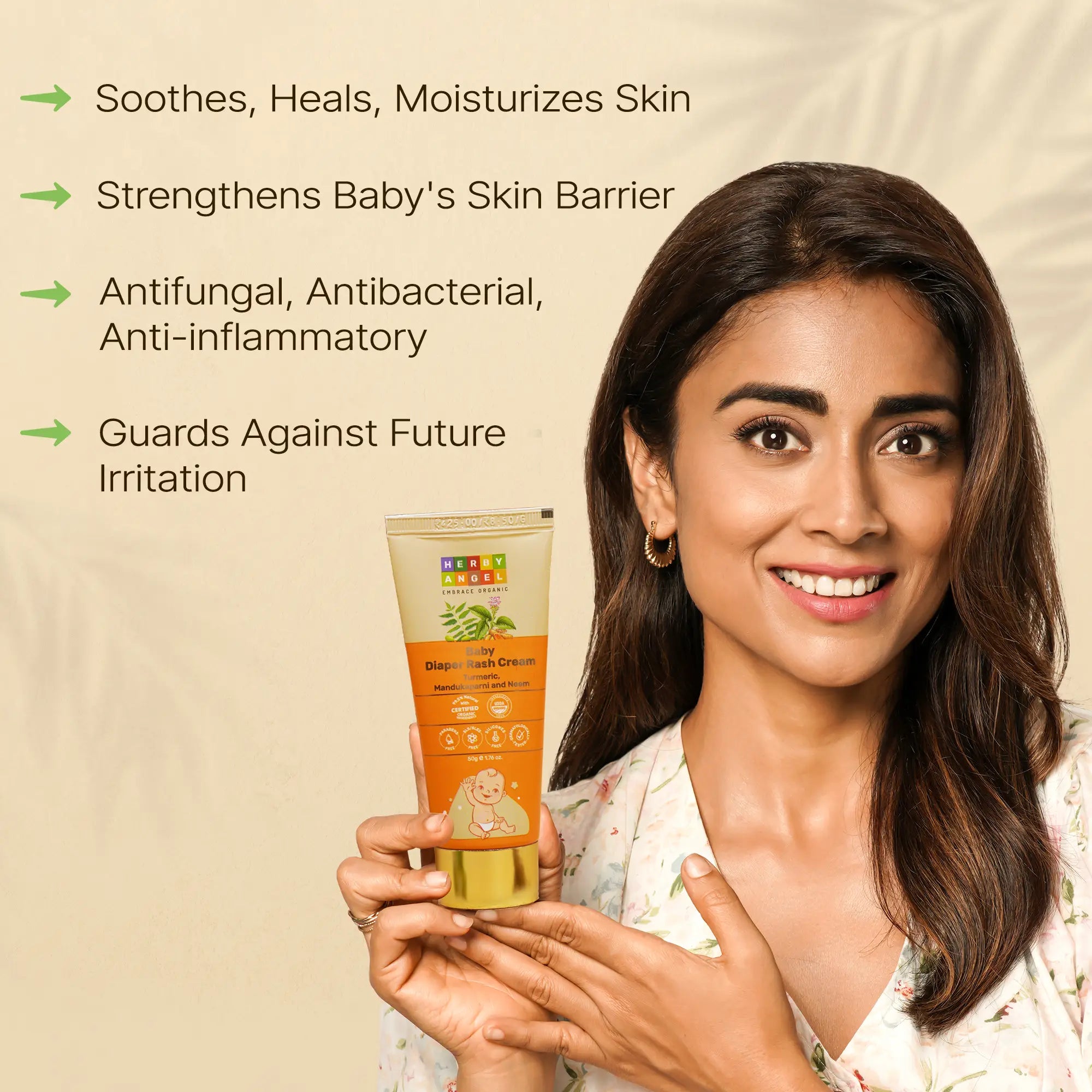 Angel heals deals organic baby lotion